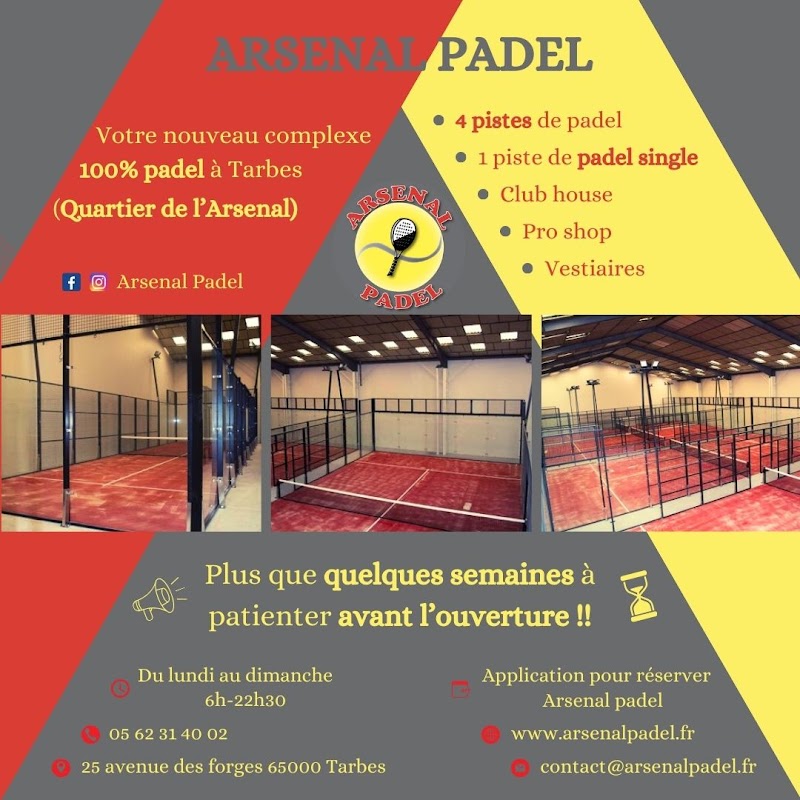 ARSENAL PADEL CLUB TARBES